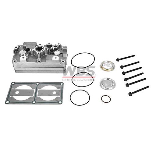 Complete Cylinderhead for Air Brake Compressor for P, R, G, T TRUCK; F, K, N BUS OEM 2024413S; 14 09 50
